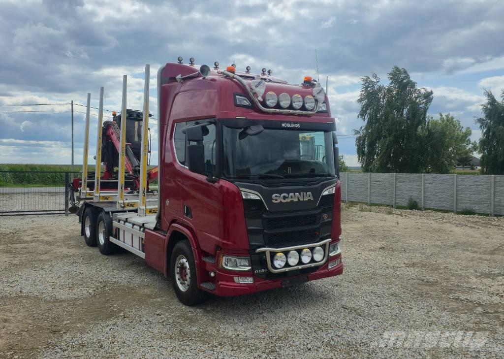 Scania R 650 Tomruk kamyonlari