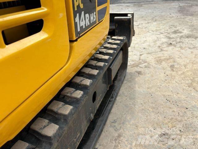 Komatsu PC 14 R-3HS Mini ekskavatörler, 7 tona dek