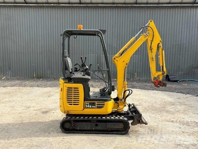 Komatsu PC 14 R-3HS Mini ekskavatörler, 7 tona dek