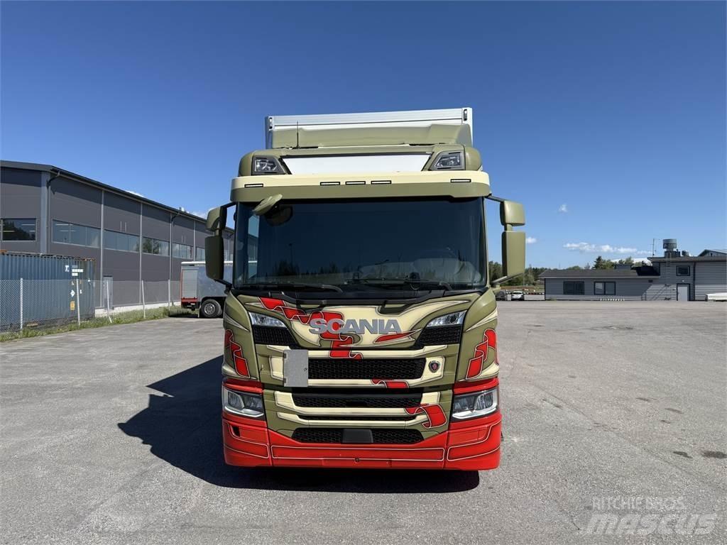 Scania P320 4X2 Kapali kasa kamyonlar