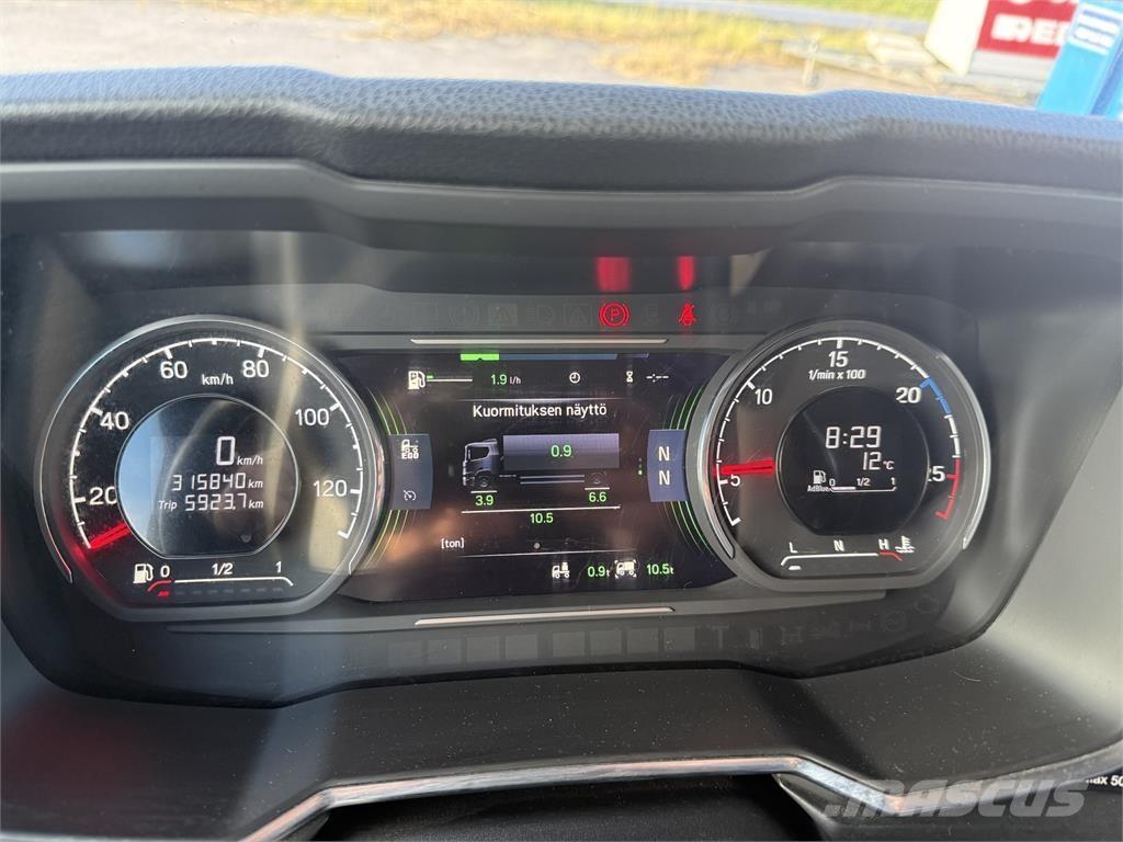 Scania P320 4X2 Kapali kasa kamyonlar