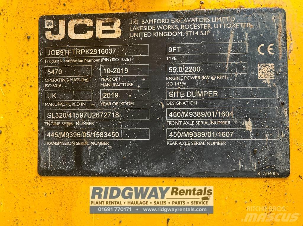 JCB 9 Ton dumper Belden kirma kamyonlar