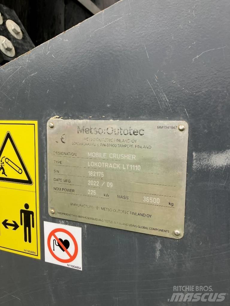 Metso LT 1110 Gezer kırıcılar