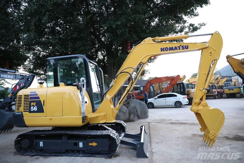 Komatsu PC 56-7 Mini ekskavatörler, 7 tona dek