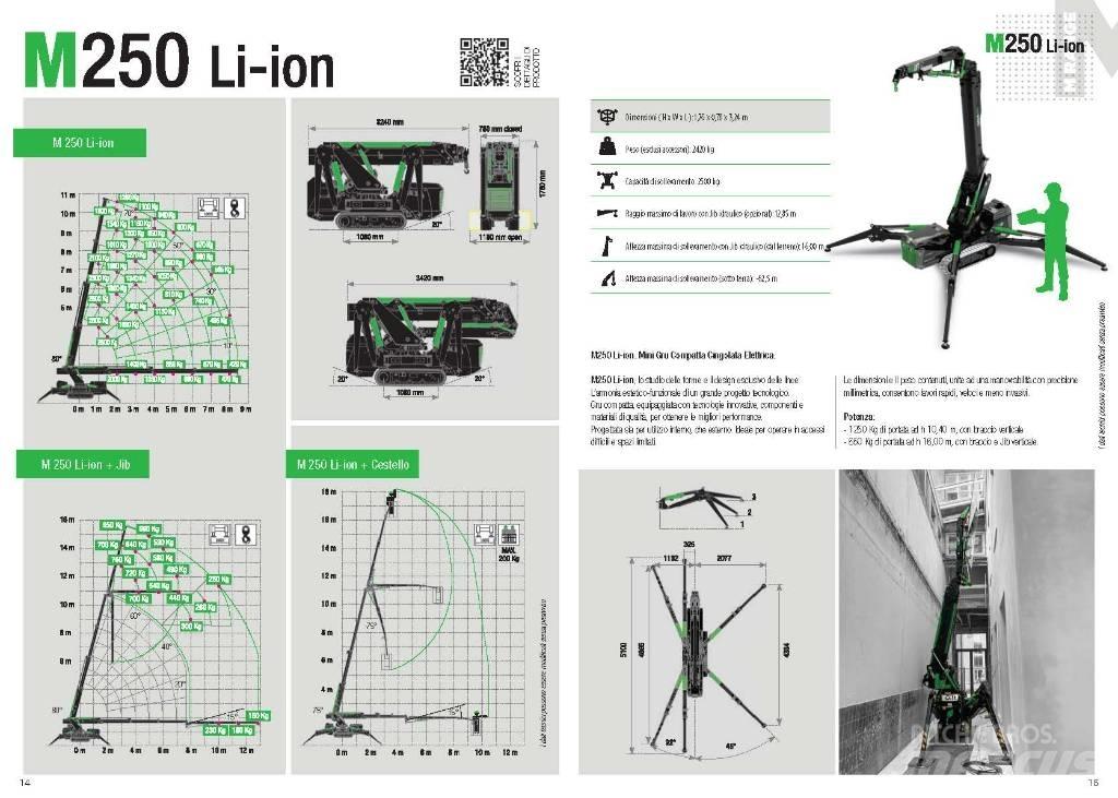BG Lift M250 Paletli vinçler