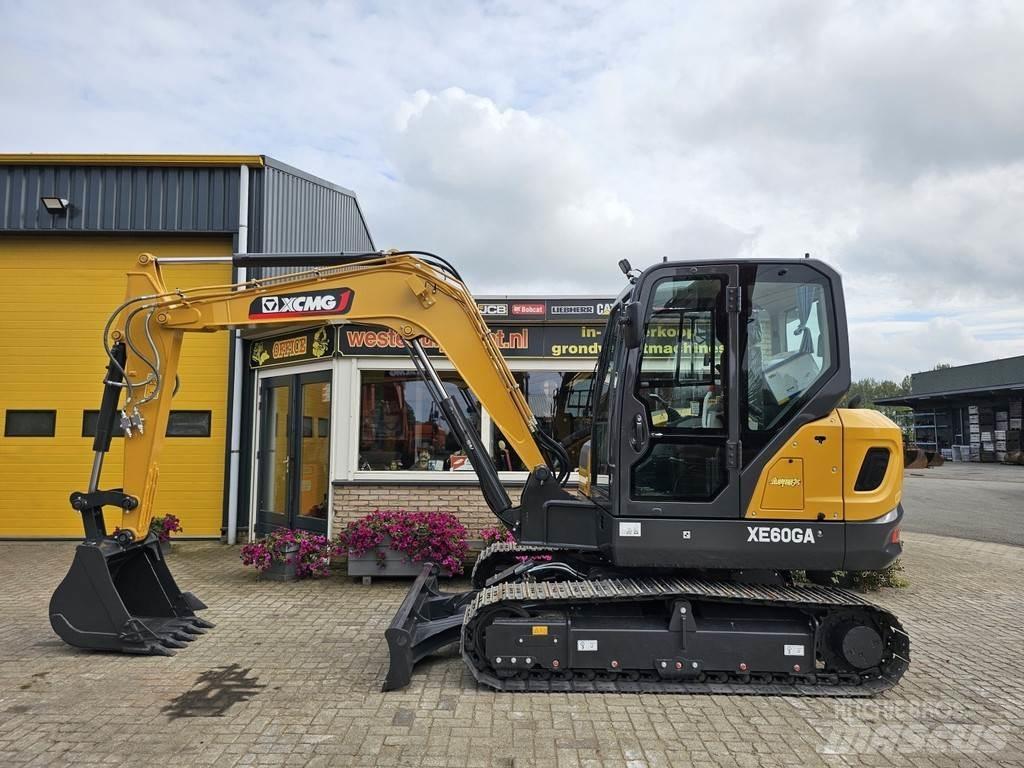 XCMG XE60GA Mini ekskavatörler, 7 tona dek