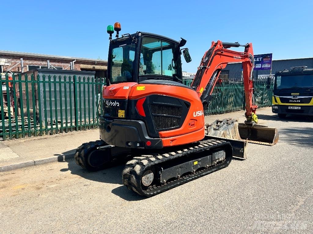 Kubota U 56-5 Mini ekskavatörler, 7 tona dek