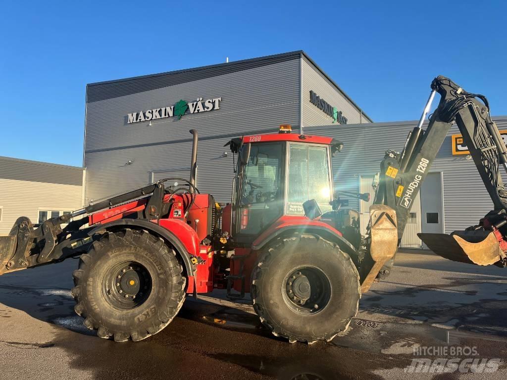 Huddig 1260 Kazıcı yükleyiciler - beko loder
