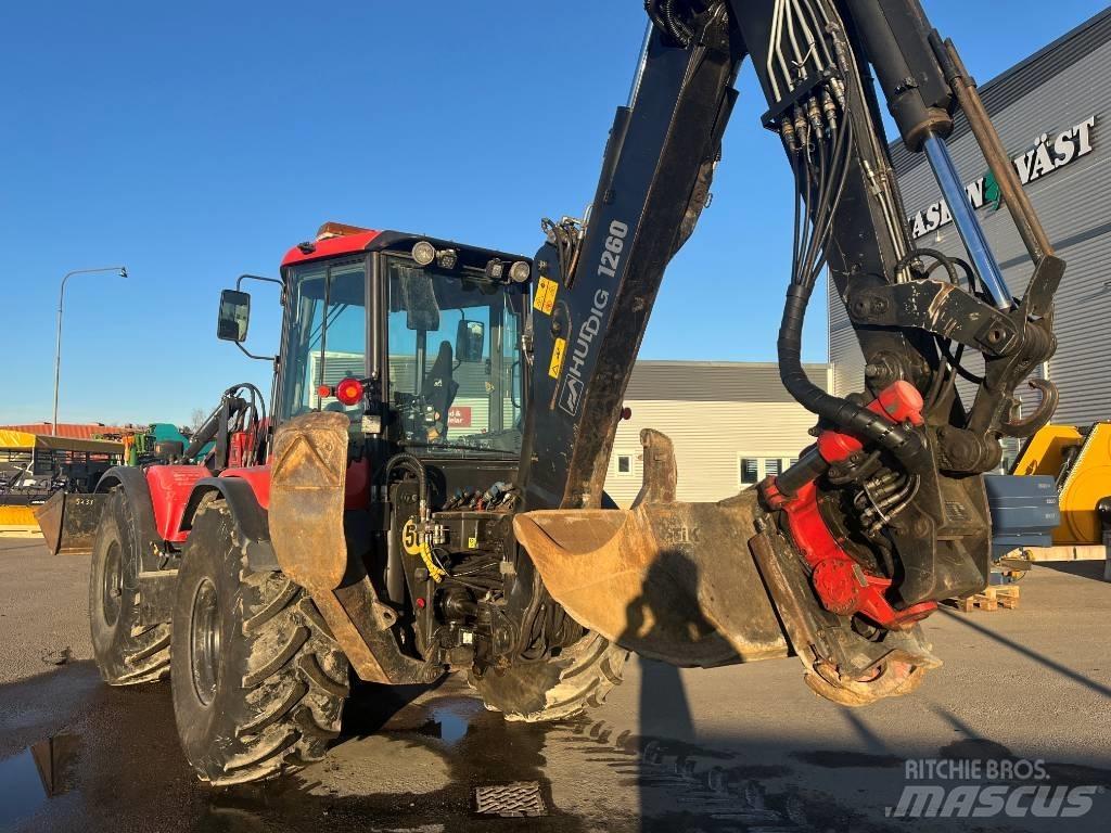 Huddig 1260 Kazıcı yükleyiciler - beko loder