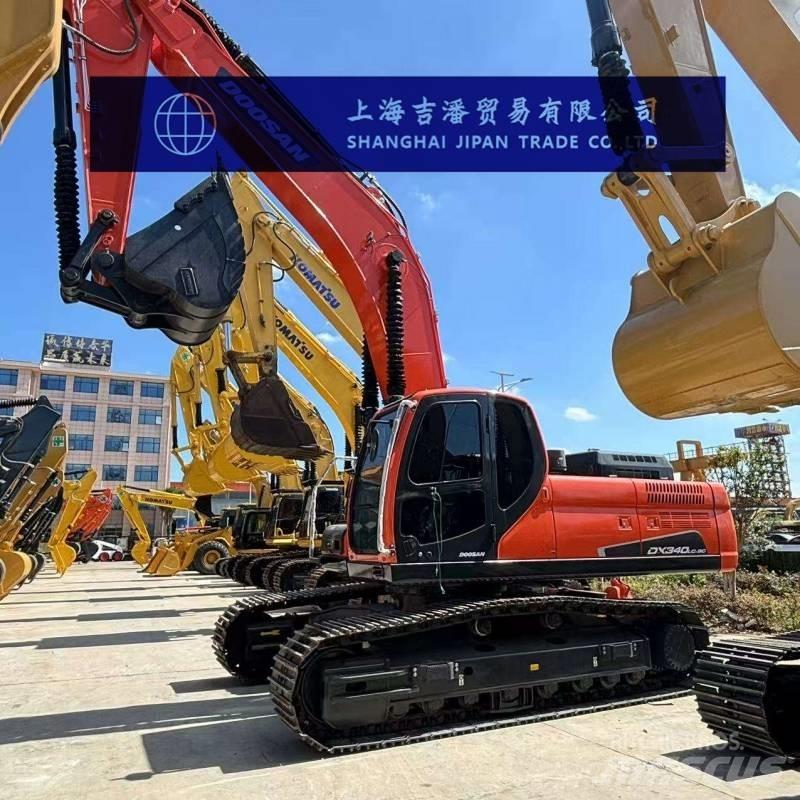 Doosan DX 340 Paletli ekskavatörler