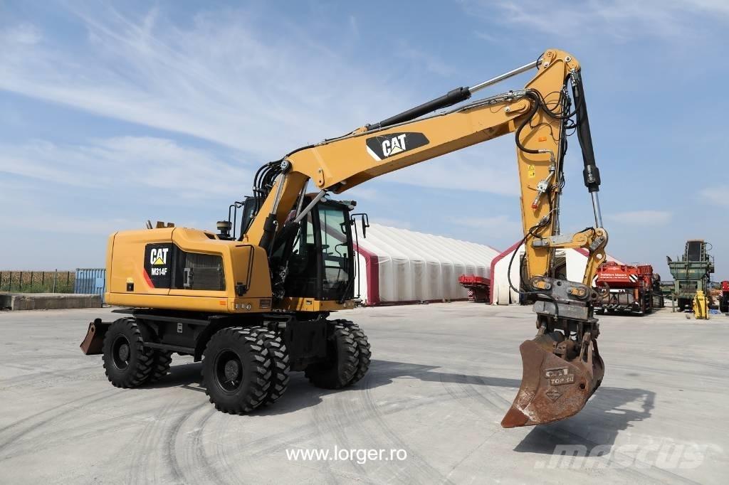 CAT M 314 F Lastik tekerli ekskavatörler