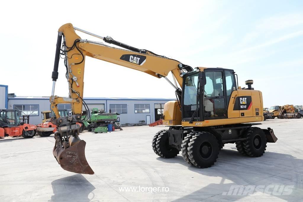 CAT M 314 F Lastik tekerli ekskavatörler