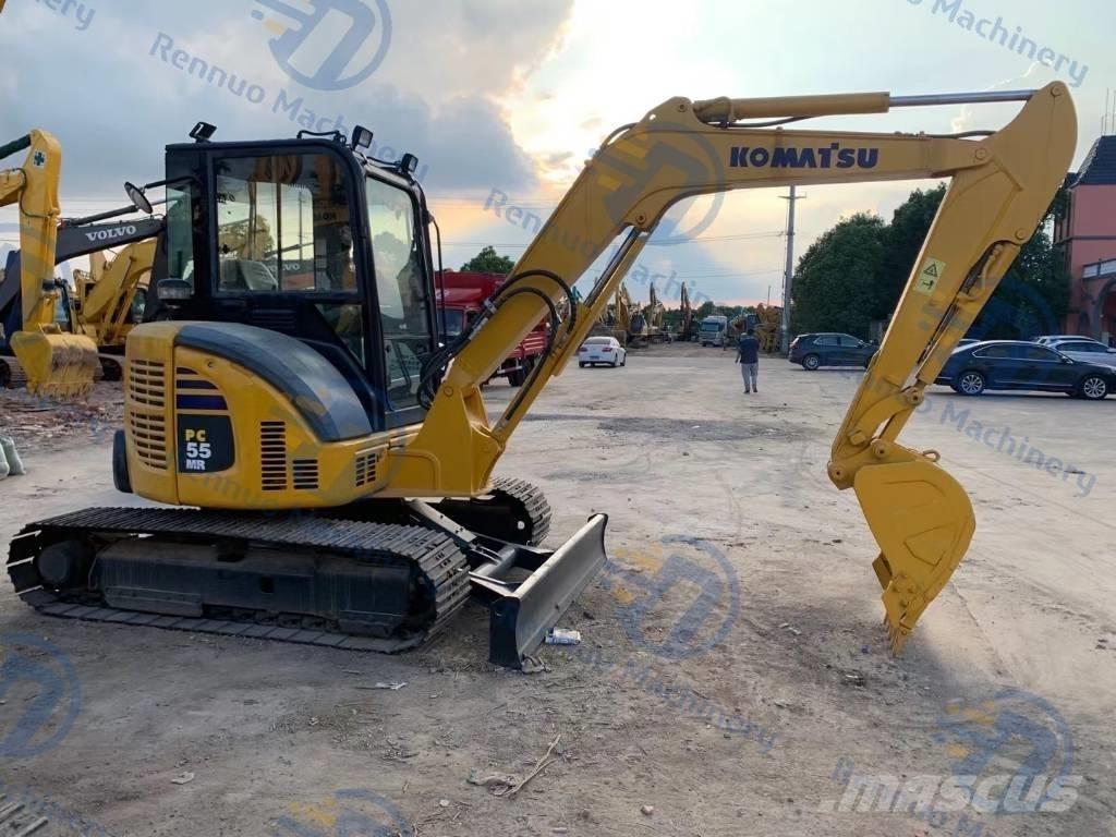 Komatsu PC 55 MR Mini ekskavatörler, 7 tona dek