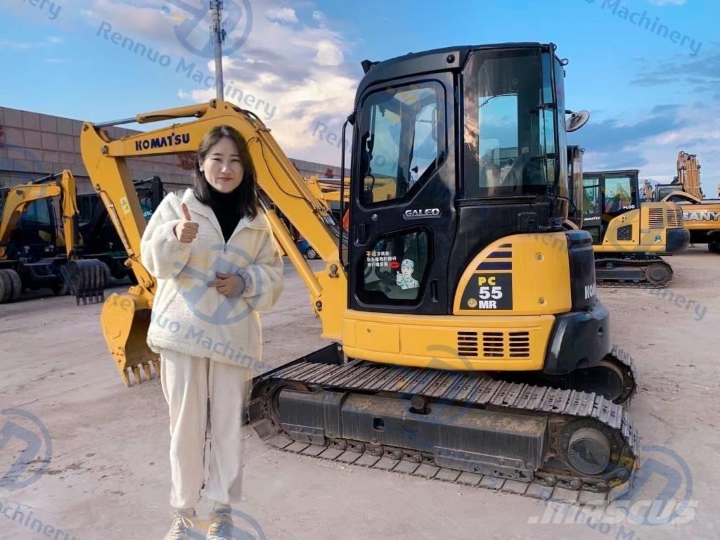 Komatsu PC 55 MR Mini ekskavatörler, 7 tona dek