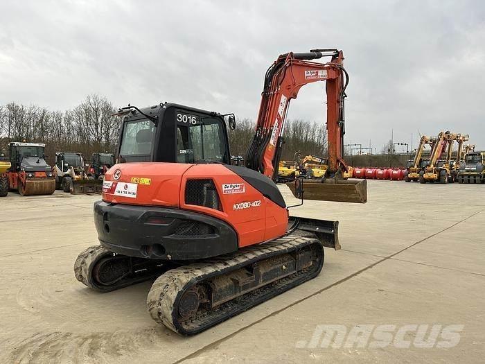 Kubota KX080-4A2 Midi ekskavatörler 7 - 12 t
