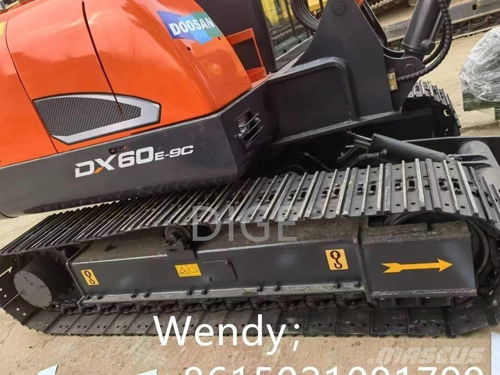 Doosan DX 60 Mini ekskavatörler, 7 tona dek