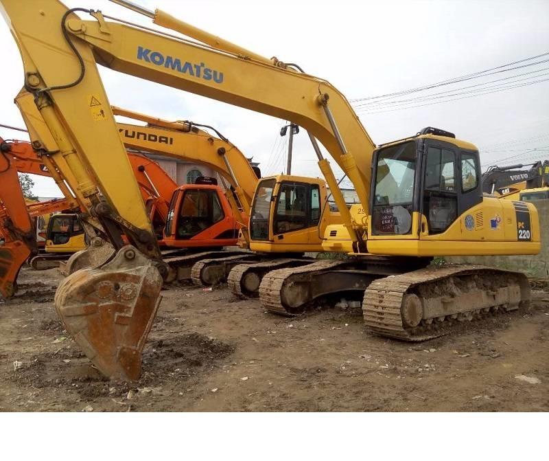 Komatsu pc220-7 Paletli ekskavatörler