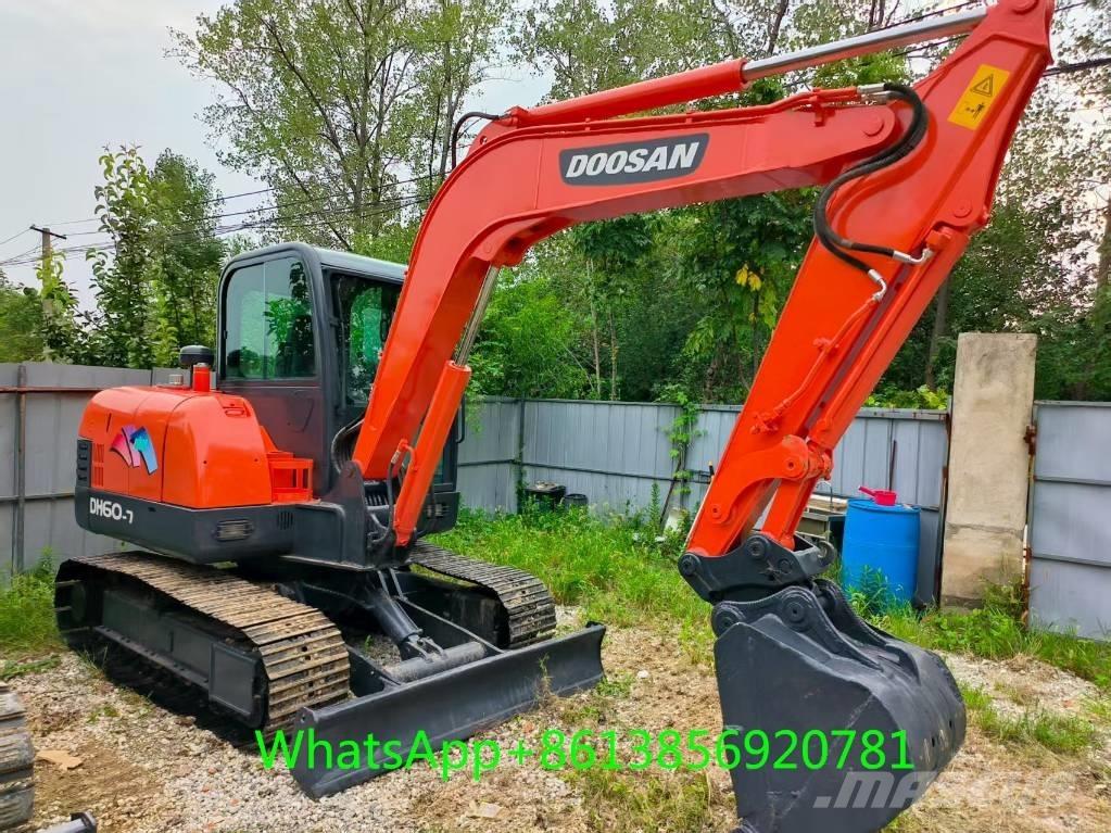 Doosan DH 60 Mini ekskavatörler, 7 tona dek