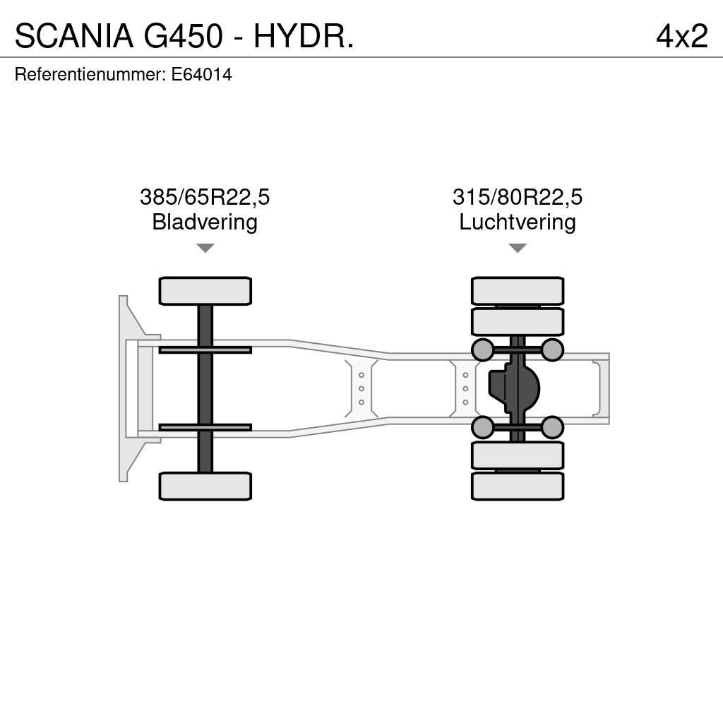 Scania G450 - HYDR. Çekiciler