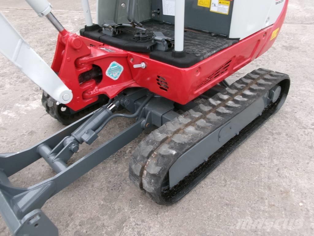 Takeuchi TB 216 Mini ekskavatörler, 7 tona dek