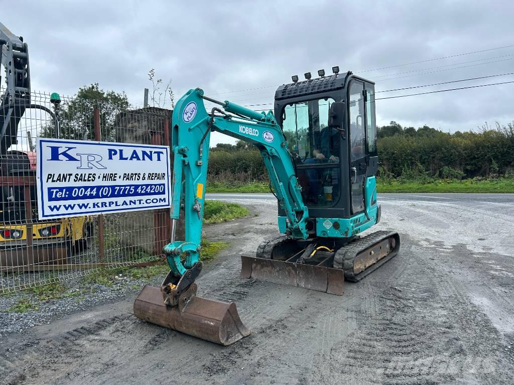 Kobelco SK 17 SR Mini ekskavatörler, 7 tona dek