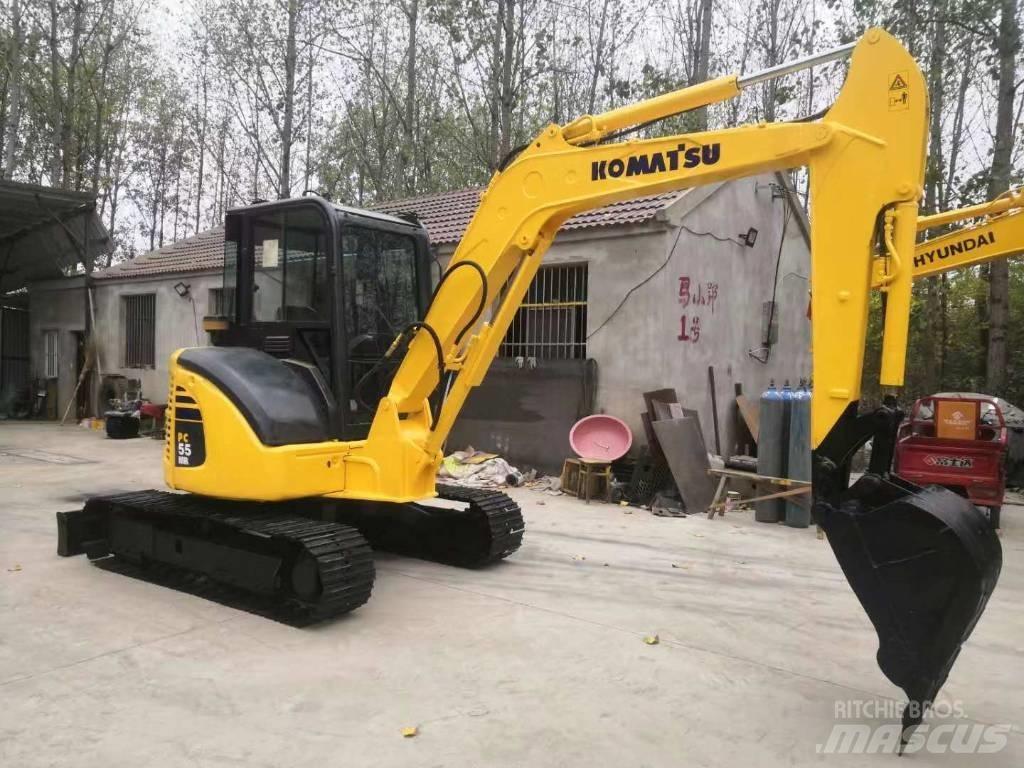 Komatsu PC55MR Paletli ekskavatörler