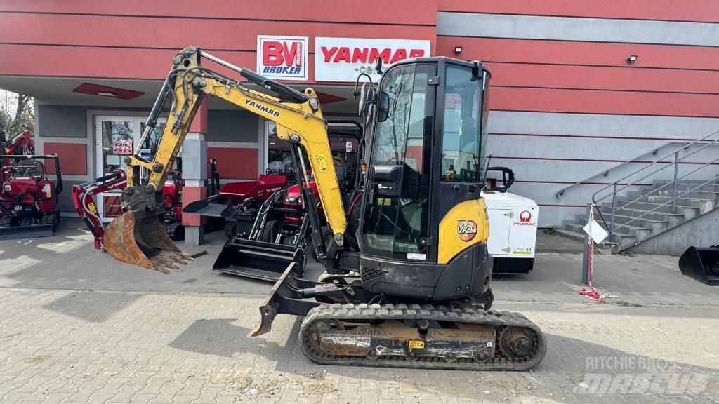 Yanmar Vio 25 Mini ekskavatörler, 7 tona dek