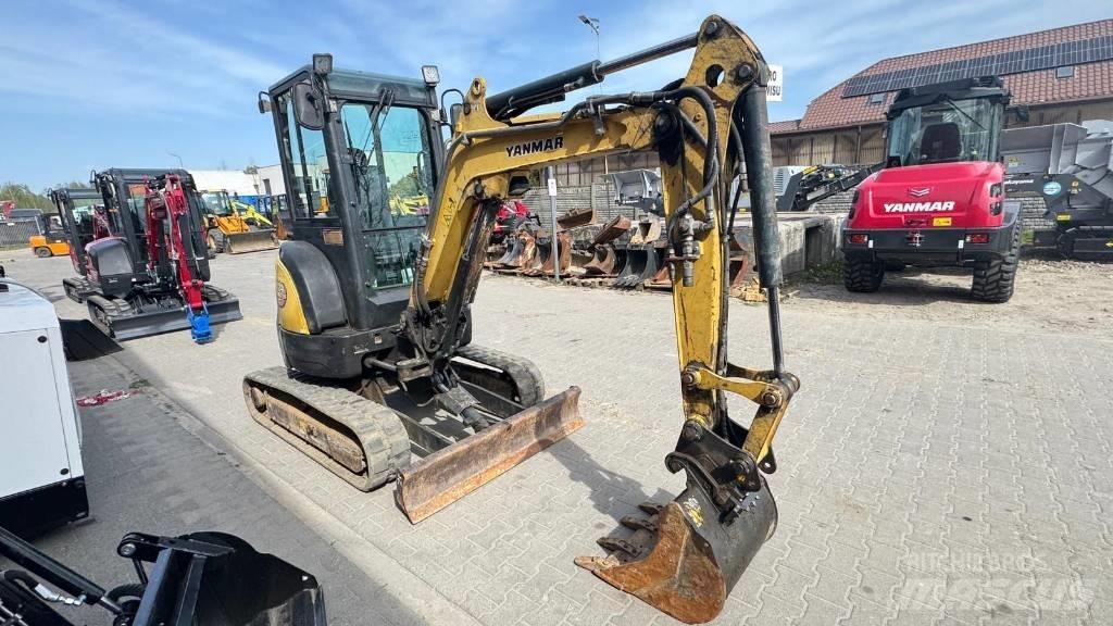 Yanmar Vio 25 Mini ekskavatörler, 7 tona dek