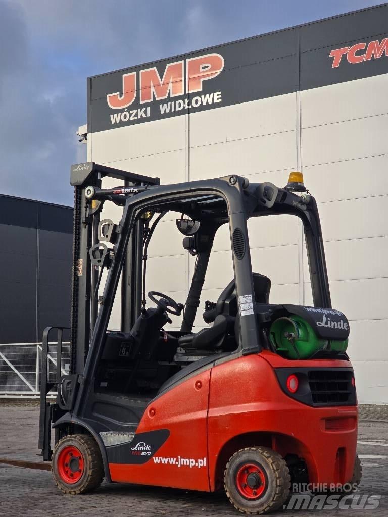 Linde H 16 T - 01 LPG'li forkliftler