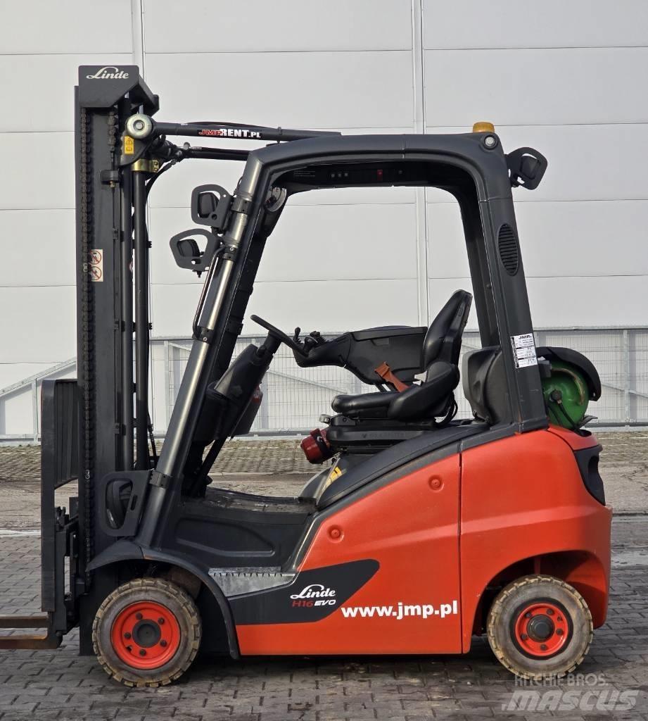 Linde H 16 T - 01 LPG'li forkliftler