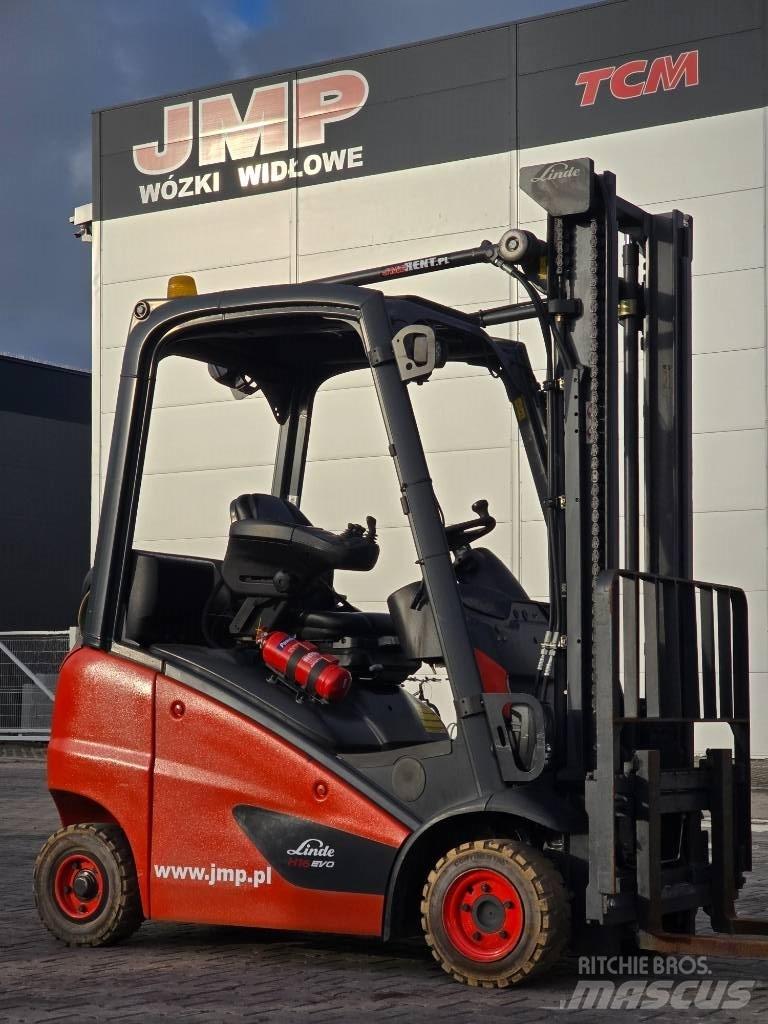 Linde H 16 T - 01 LPG'li forkliftler