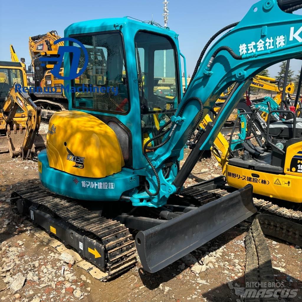 Kubota KX135 Mini ekskavatörler, 7 tona dek