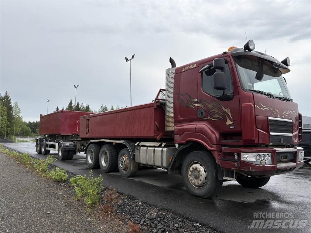 Sisu C500 E15M Damperli kamyonlar