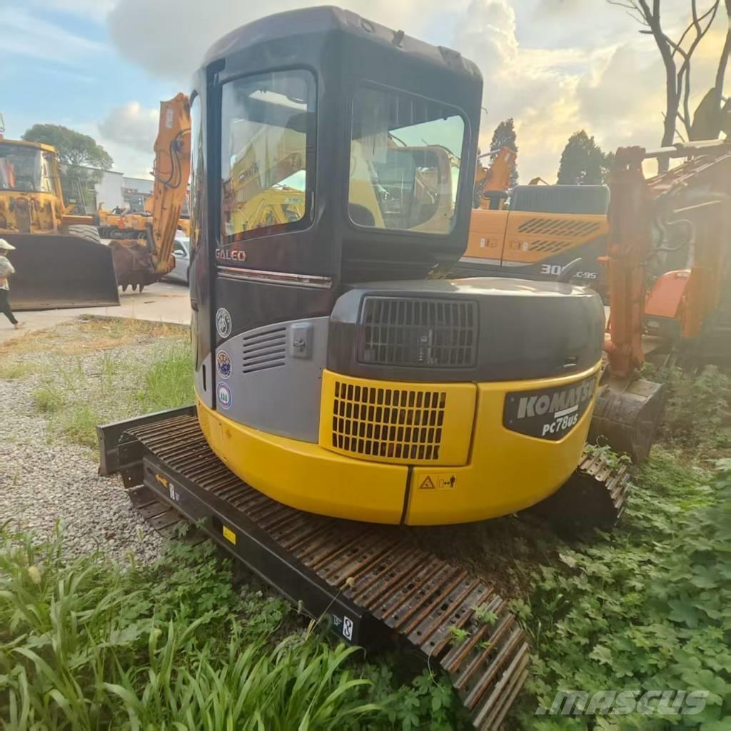 Komatsu PC 78 US Mini ekskavatörler, 7 tona dek