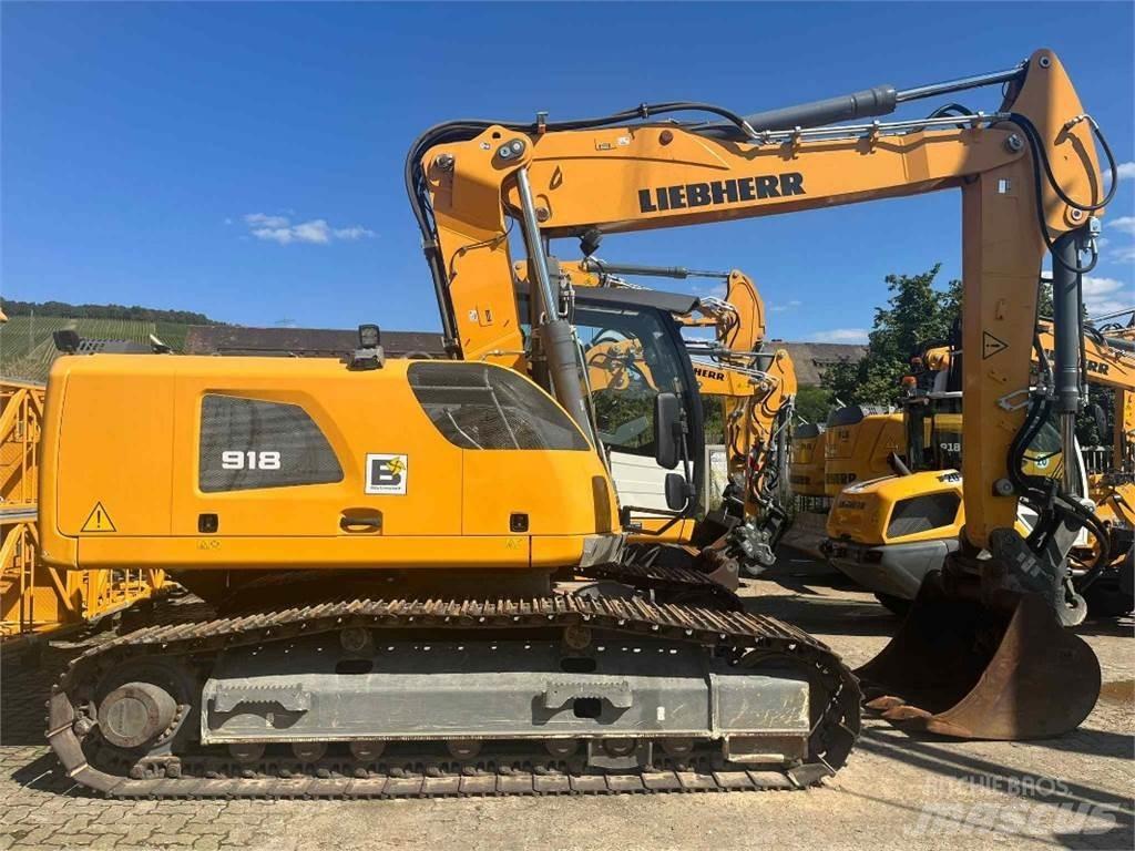 Liebherr R918 Paletli ekskavatörler