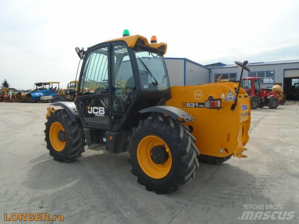 JCB 531-70 Tarimsal teleskopik yükleyiciler