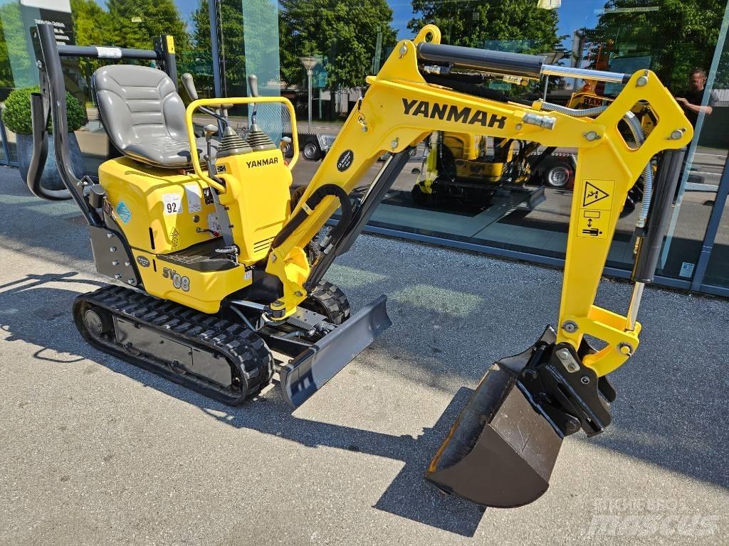 Yanmar SV 08 Mini ekskavatörler, 7 tona dek