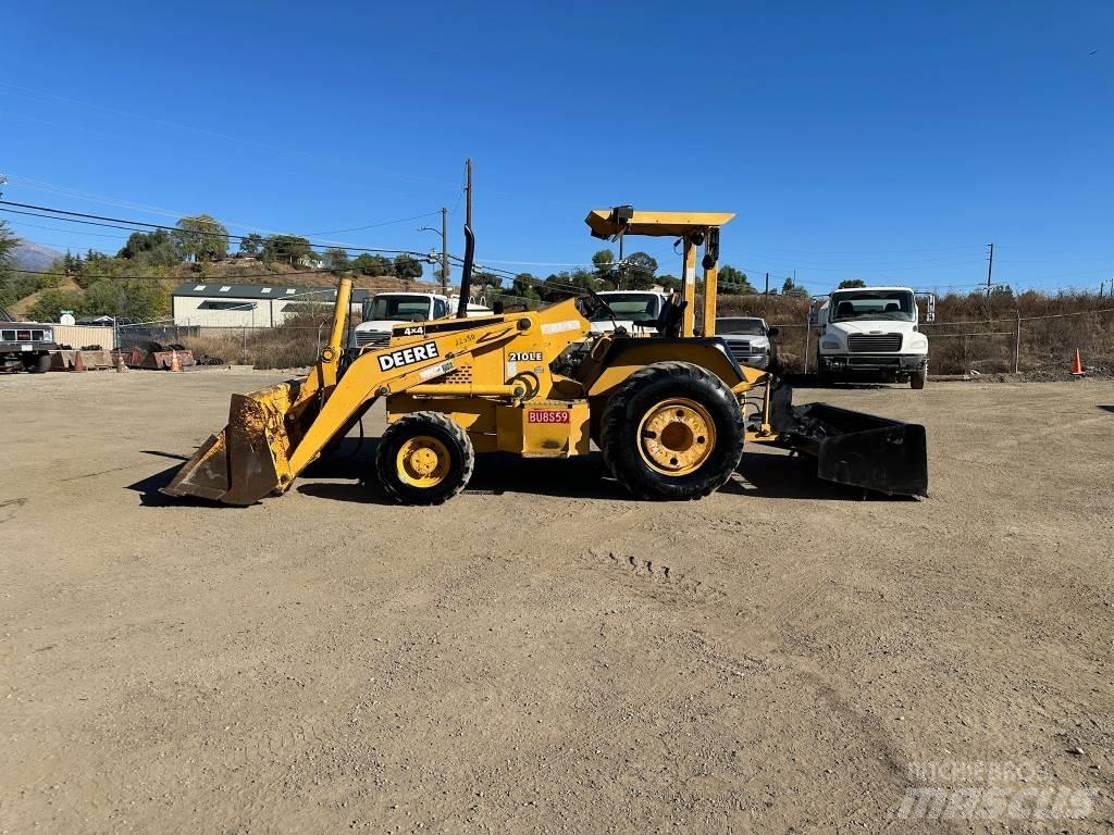 John Deere 210LE Ön yükleyici ve kazicilar
