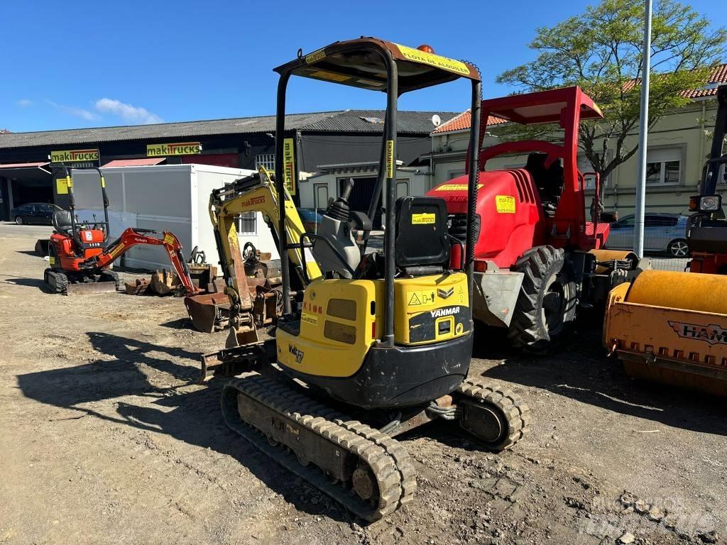 Yanmar Vio 17 Mini ekskavatörler, 7 tona dek