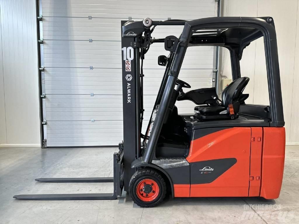 Linde E16H Elektrikli forkliftler