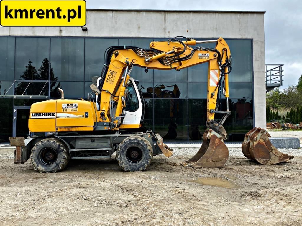 Liebherr A 314 Lastik tekerli ekskavatörler