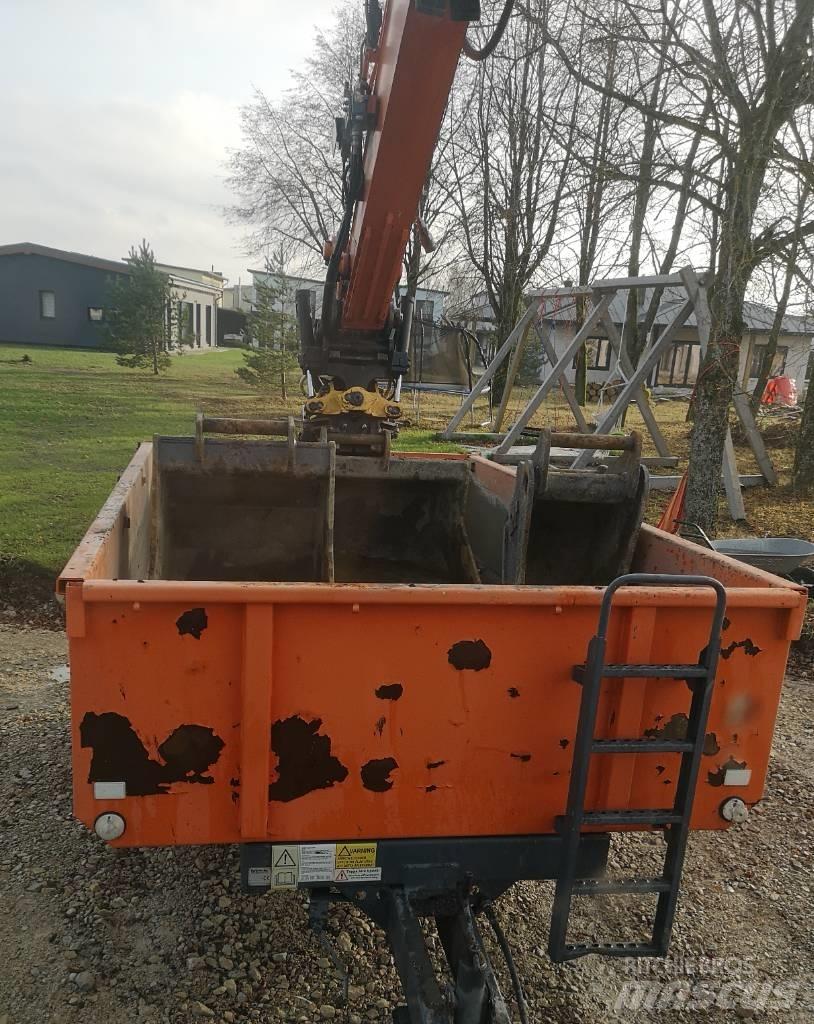 Doosan Dw 140 Lastik tekerli ekskavatörler