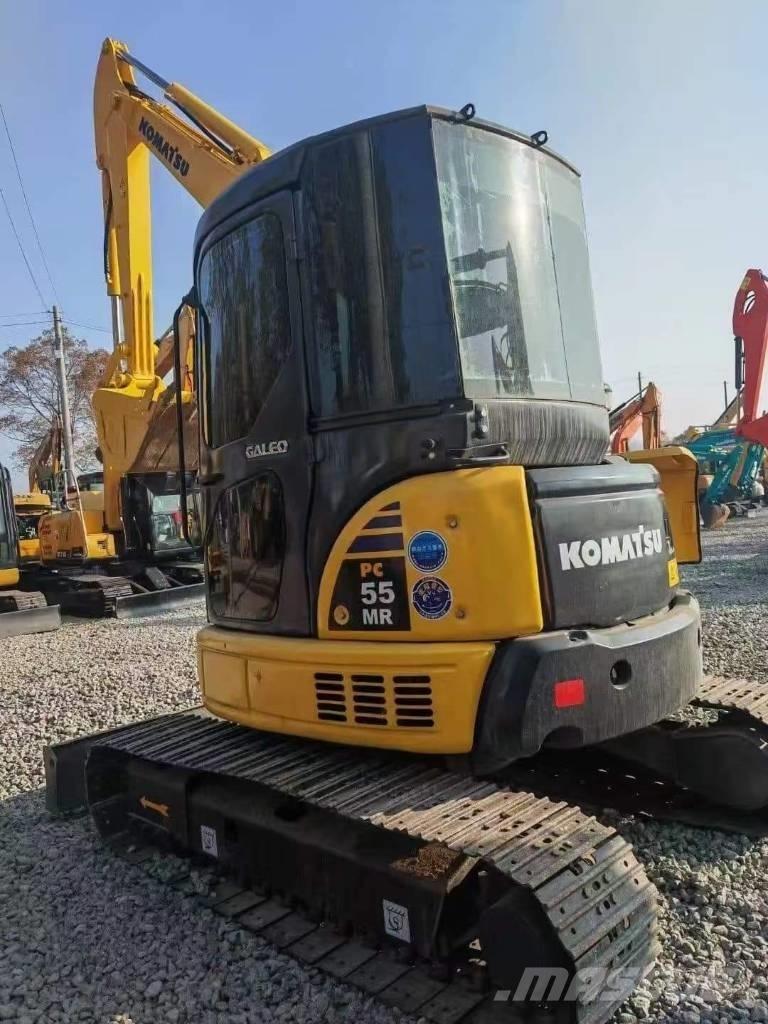 Komatsu PC 55 MR Mini ekskavatörler, 7 tona dek
