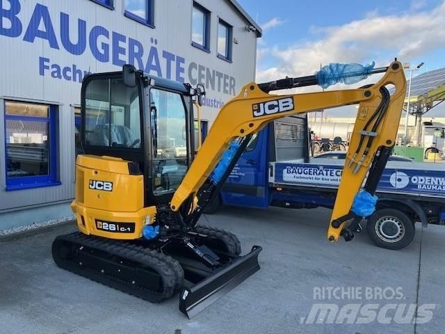 JCB 26C-1 Mini ekskavatörler, 7 tona dek