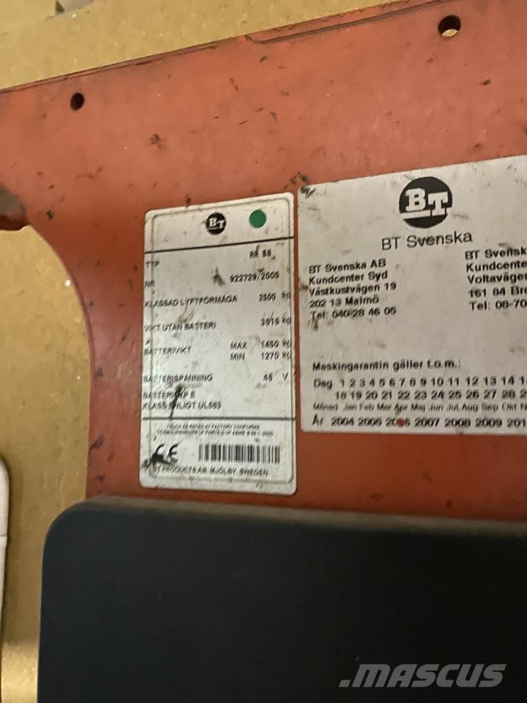 BT RR b 8 Reach truck - depo içi istif araçları