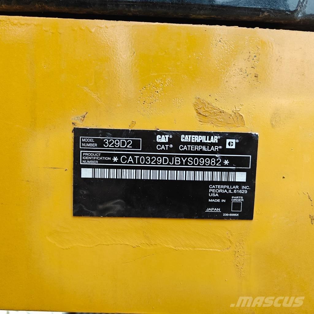 CAT 329 DD Paletli ekskavatörler