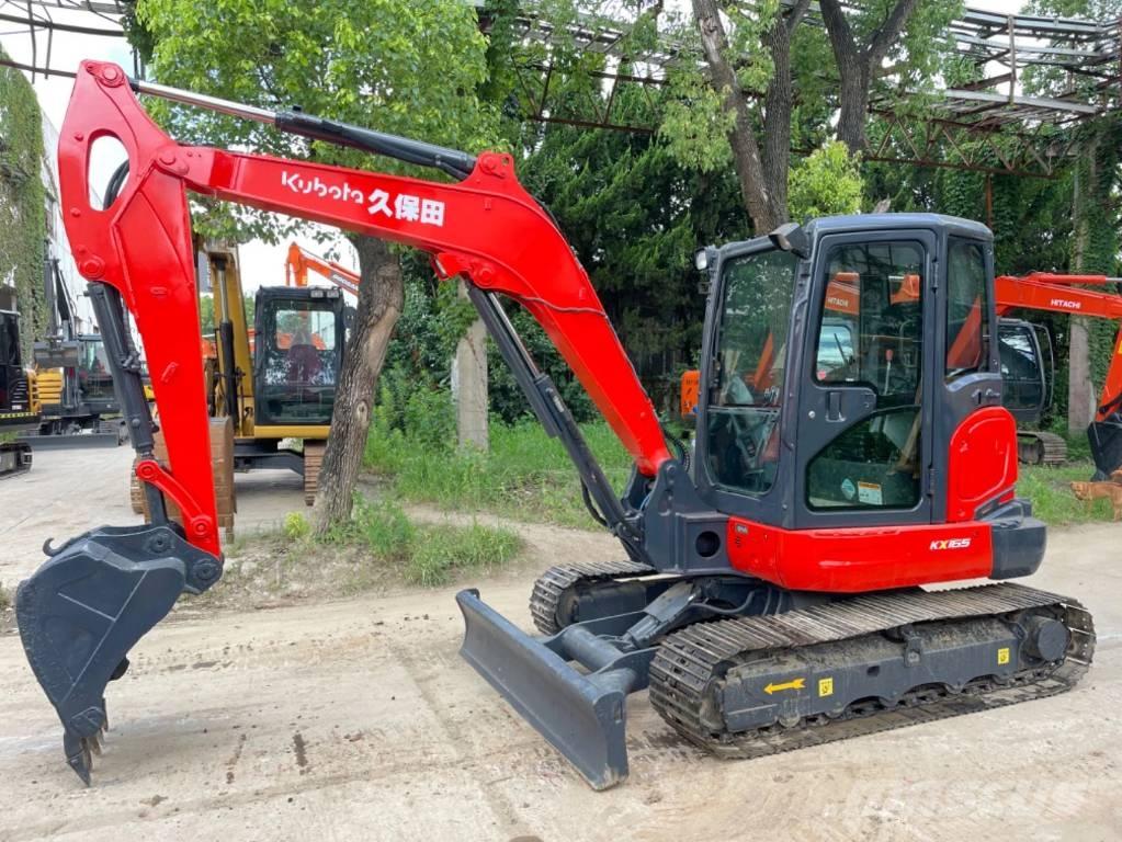 Kubota KX165-5 Mini ekskavatörler, 7 tona dek