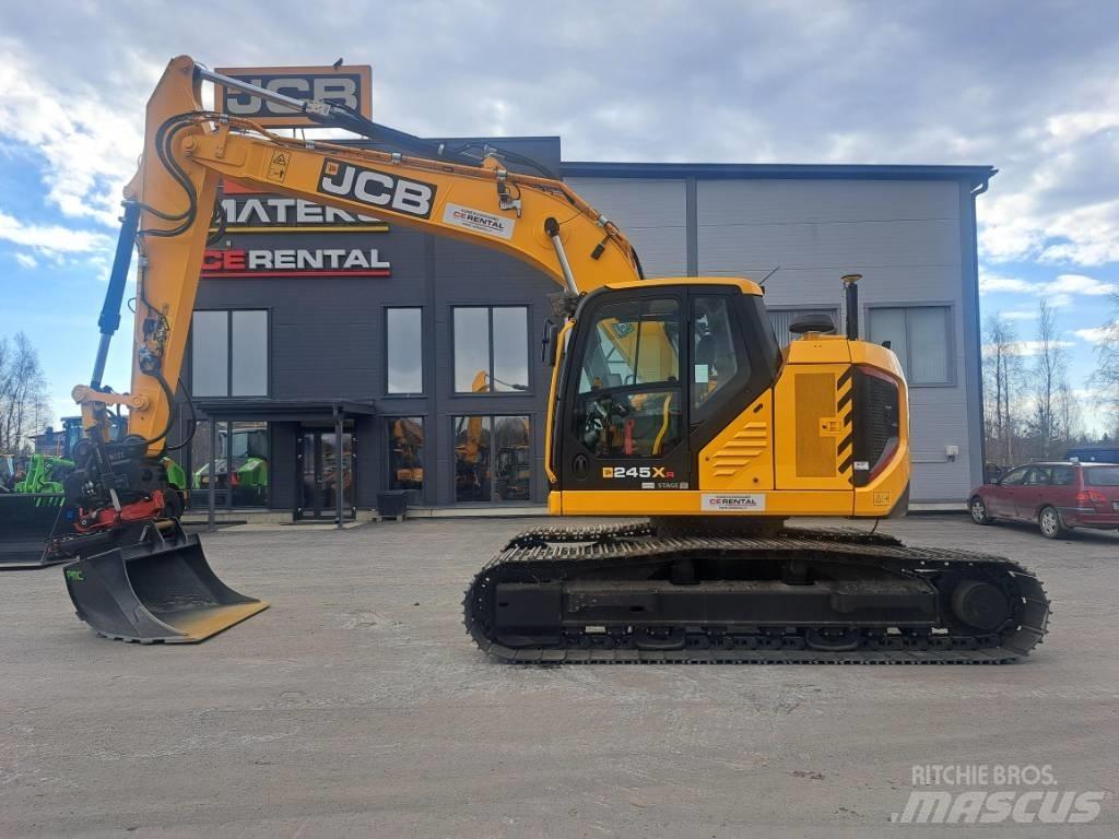JCB 245 XR Paletli ekskavatörler