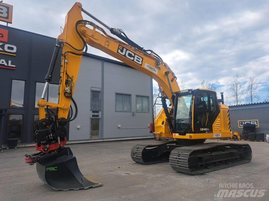 JCB 245 XR Paletli ekskavatörler