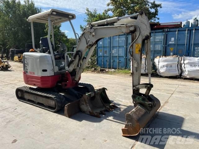 Takeuchi TB23R Mini ekskavatörler, 7 tona dek